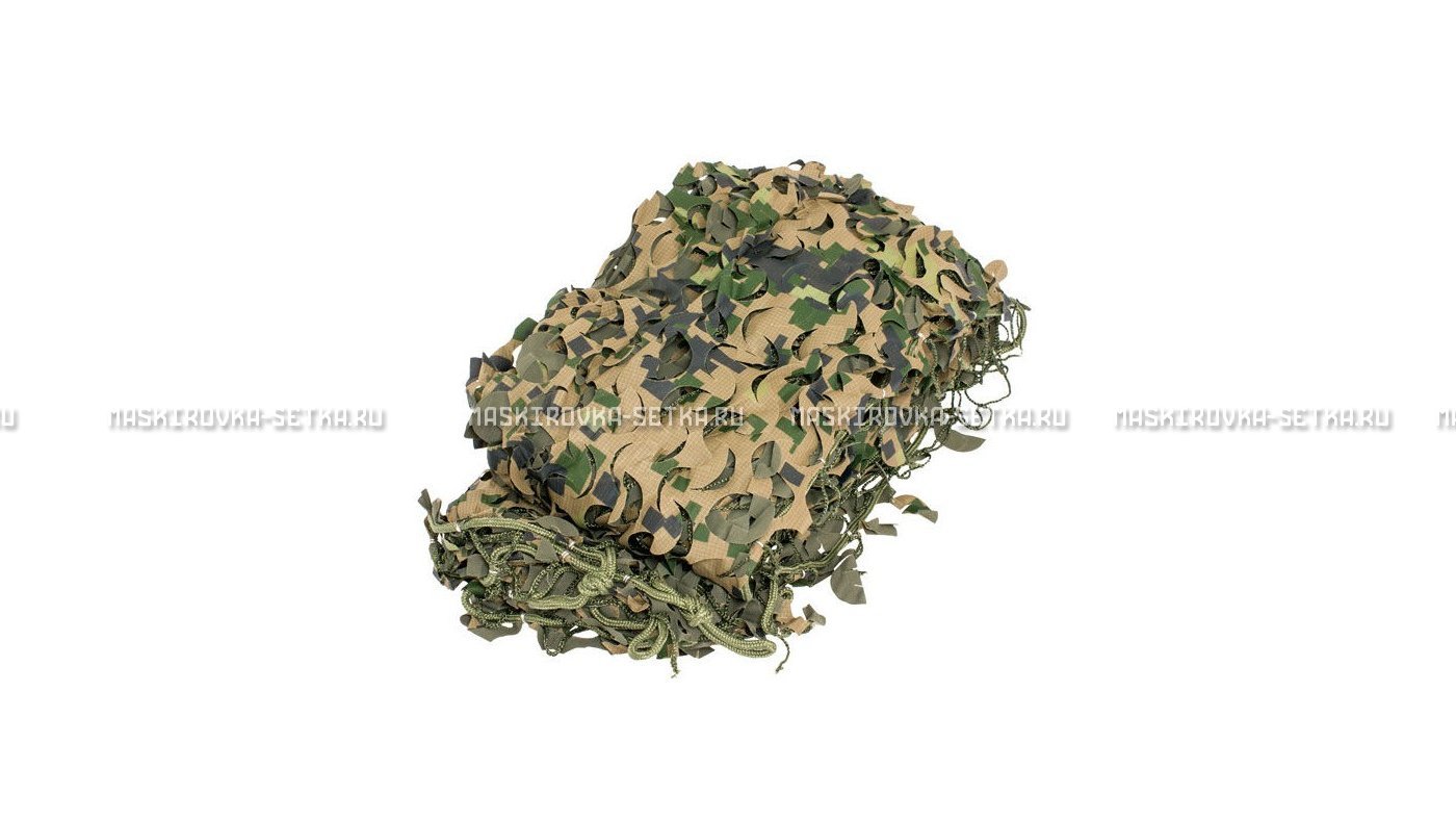 Массеть Camosystems Пейзаж-Профи Лес 3D 1,8х6 м  – купить по цене 7700 руб. в интернет-магазине в городе Уфа картинка 6