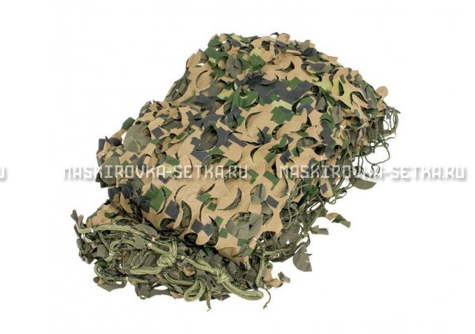 Массеть Camosystems Пейзаж-Профи Лес 3D 1,8х6 м  – купить по цене 7700 руб. в интернет-магазине в городе Уфа картинка 1