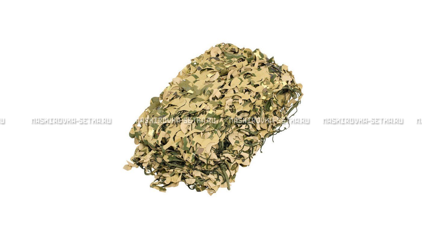 Массеть Camosystems Пейзаж-Профи Милитари 3D 1,8х3 м  – купить по цене 3850 руб. в интернет-магазине в городе Уфа картинка 6