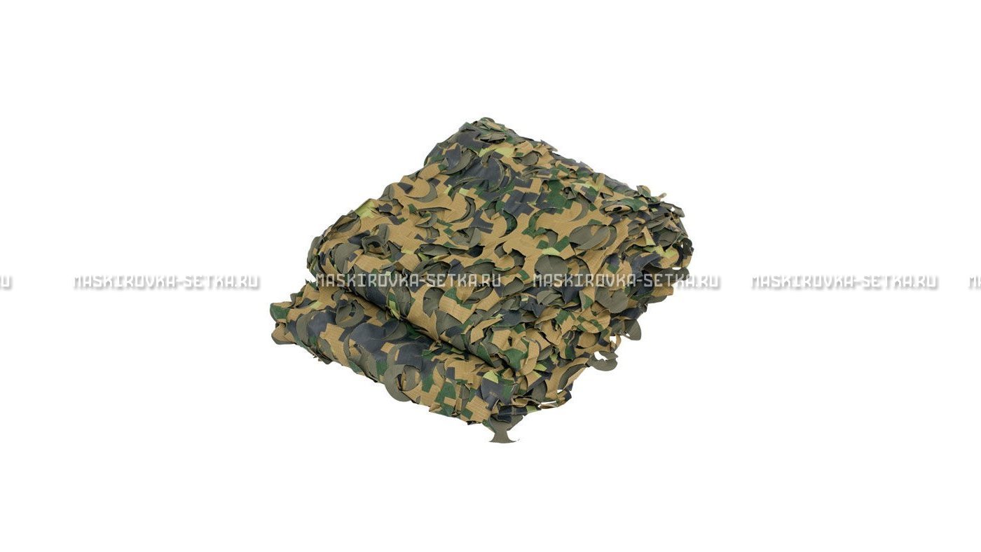 Сетка Camosystems Пейзаж Лес 3D 2,2х6 м  – купить по цене 6200 руб. в интернет-магазине в городе Уфа картинка 6
