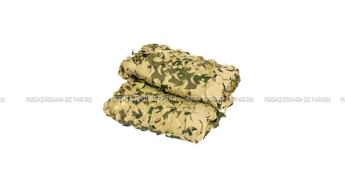 Сетка Camosystems Пейзаж Милитари 3D 2,4х3 м  – купить по цене 3100 руб. в интернет-магазине в городе Уфа картинка 6