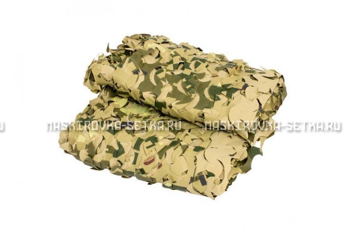 Сетка Camosystems Пейзаж Милитари 3D 2,4х3 м  – купить по цене 3100 руб. в интернет-магазине в городе Уфа картинка 1