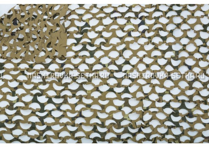 Сетка Camosystems Пейзаж Милитари 3D 2,4х3 м  – купить по цене 3100 руб. в интернет-магазине в городе Уфа картинка 2
