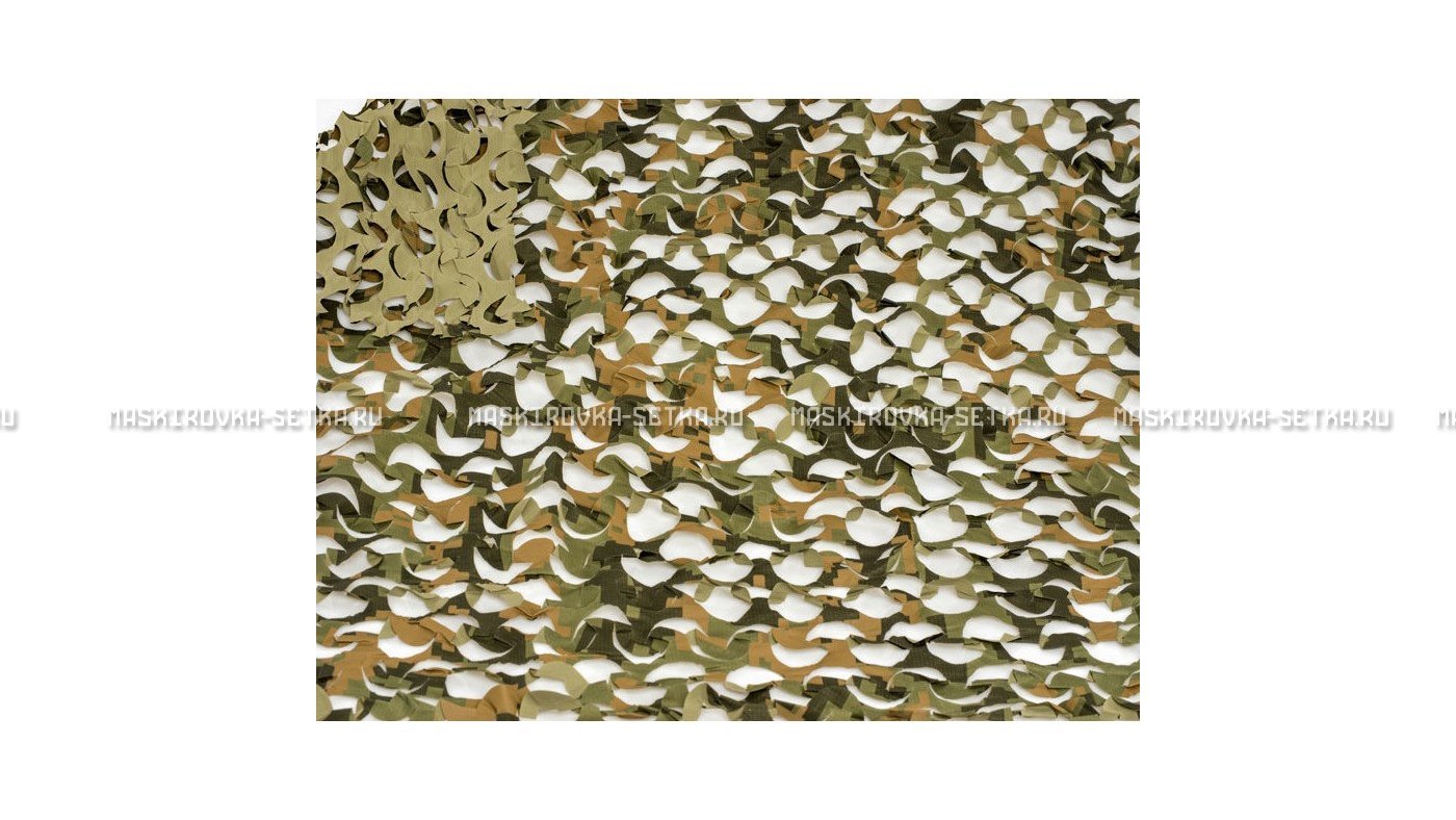 Сетка Camosystems Пейзаж Полынь 3D 2,4х3 м  – купить по цене 3100 руб. в интернет-магазине в городе Уфа картинка 7