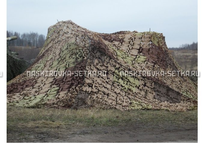 Маскировочный комплект МКТ-2П 12х18 м Поле – купить по цене 64800 руб. в интернет-магазине в городе Уфа картинка 1