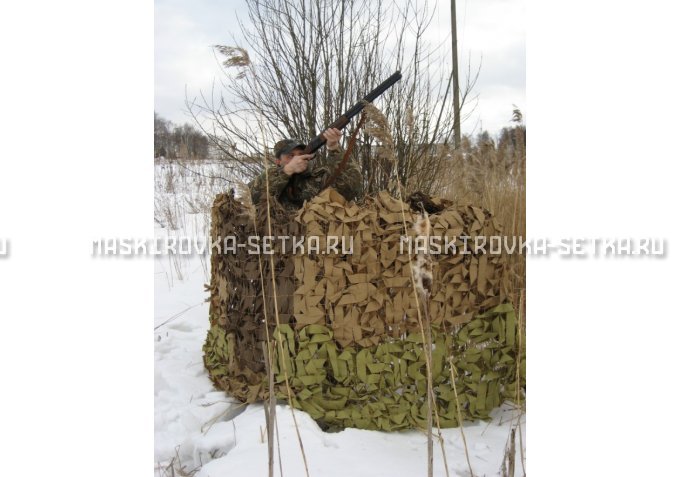 Маскировочная сеть МКТ-2П Поле 3х6 м – купить по цене 4700 руб. в интернет-магазине в городе Уфа картинка 8