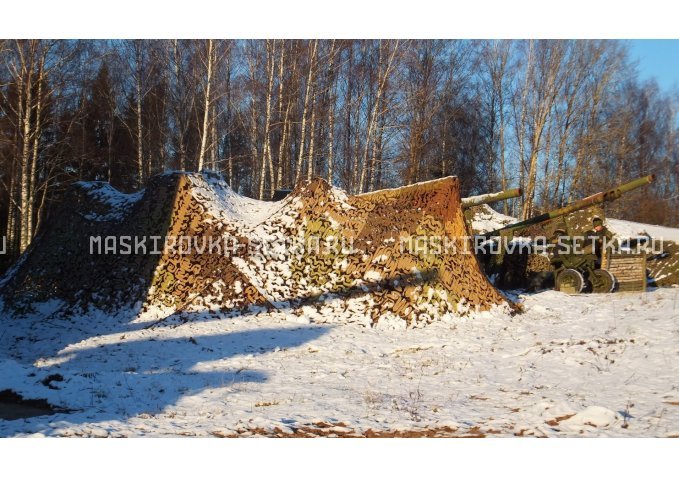 Маскировочная сеть МКТ-2П Поле 3х6 м – купить по цене 4700 руб. в интернет-магазине в городе Уфа картинка 7