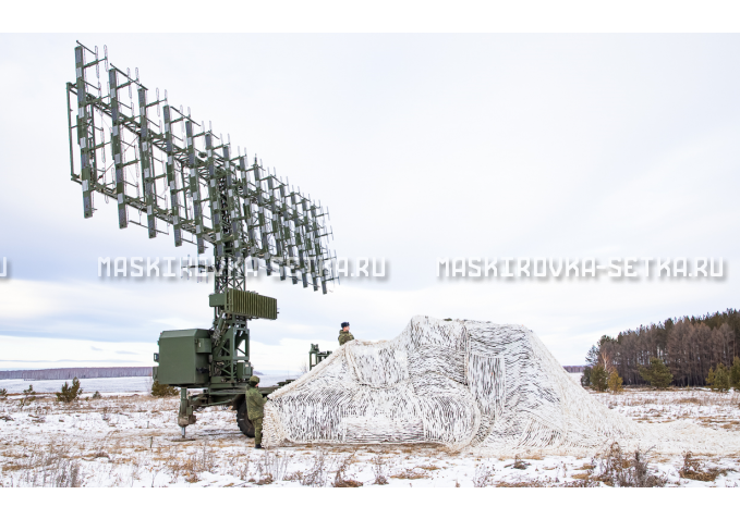 Маскировочный комплект МКТ-2С Снег 9х12 м – купить по цене 33200 руб. в интернет-магазине в городе Уфа картинка 9