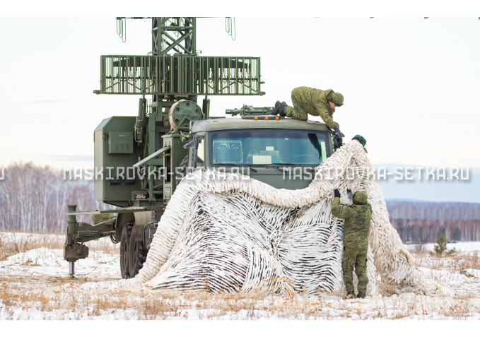 Маскировочный комплект МКТ-2С Снег 9х12 м – купить по цене 33200 руб. в интернет-магазине в городе Уфа картинка 1