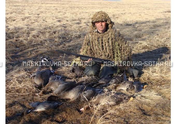 Маскировочная накидка Солома – купить по цене 2400 руб. в интернет-магазине в городе Уфа картинка 1