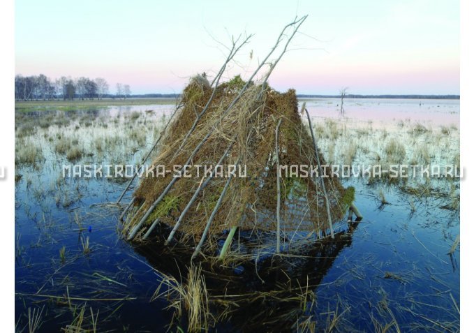 Маскировочная сетка МКТ-3П Солома 2х3 м – купить по цене 3750 руб. в интернет-магазине в городе Уфа картинка 3